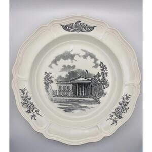 Set of 4 Wedgwood “The Federal City” Plates – Washington D.C. Landmarks 10.5"
